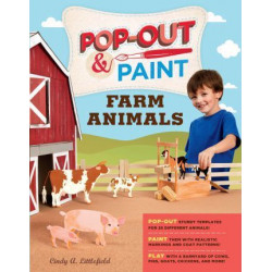 Pop out & Paint Farm Animals