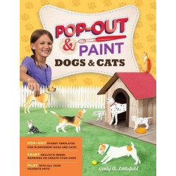 Pop out and Paint Dogs and Cats