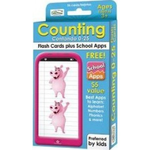 Counting 0-25 Flash Cards