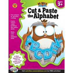 Cut & Paste the Alphabet, Ages 3 - 5