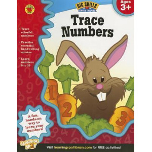 Trace Numbers, Ages 3 - 5