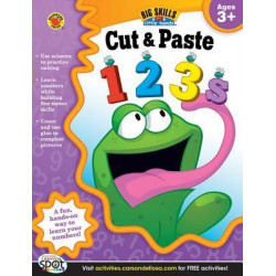 Cut & Paste 123s, Ages 3 - 5