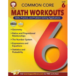 Common Core Math Workouts, Grade 6