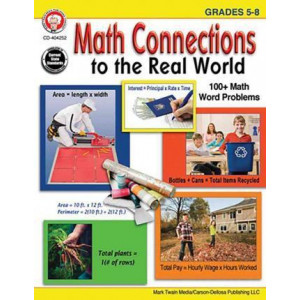 Math Connections to the Real World, Grades 5 - 8