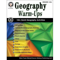 Geography Warm-Ups, Grades 5-8