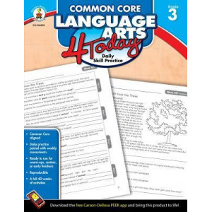 Common Core Language Arts 4 Today, Grade 3