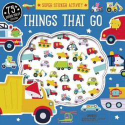 Super Sticker Activity: Things That Go