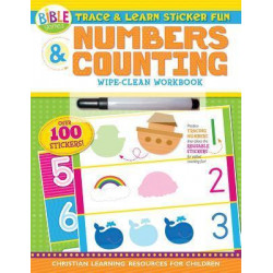 Trace and Learn Sticker Fun: Numbers and Counting