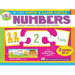 My First Match-N-Learn Puzzle: Numbers