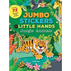 Jumbo Stickers for Little Hands: Jungle Animals