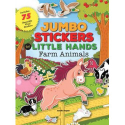 Jumbo Stickers for Little Hands: Farm Animals
