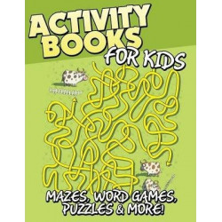 Activity Books for Kids (Mazes, Word Games, Puzzles & More!)