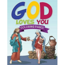 God Loves You Coloring Book
