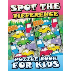 Spot the Difference Puzzle Book for Kids
