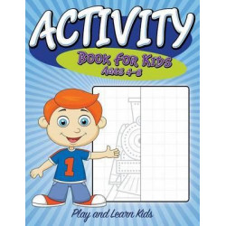 Activity Book for Kids Ages 4 to 8