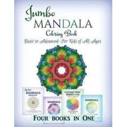 Jumbo Mandala Coloring Book