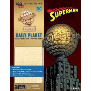 IncrediBuilds: DC Comics: Superman: Daily Planet Deluxe Book and Model Set
