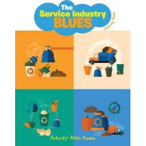 The Service Industry Blues Coloring Book