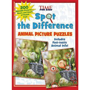 Spot the Difference Animal Picture Puzzles