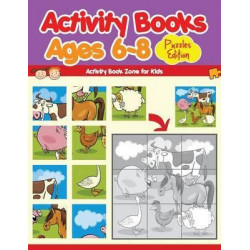 Activity Books Ages 6-8 Puzzles Edition