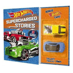 Hot Wheels Supercharged Stories (3 Reader Bind-up with two cars)
