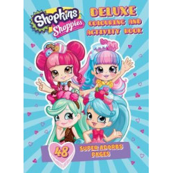 Shopkins Shoppies: Deluxe Colouring and Activity Book