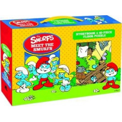 Smurfs Book & Floor Puzzle