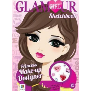 Princess Make-Up Designer Glamour Girl Sketchbook