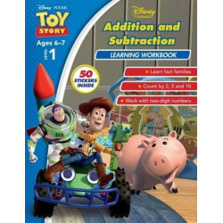 Disney Toy Story: Addition and Subtraction Learning Workbook Level 1