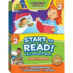 School Zone Start to Read! Level 2 Readers