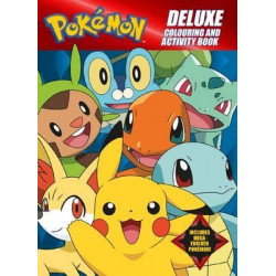 Pokemon Deluxe Colouring and Activity Book