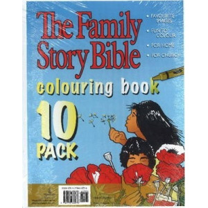 The Family Story Bible Colouring Book 10-Pack