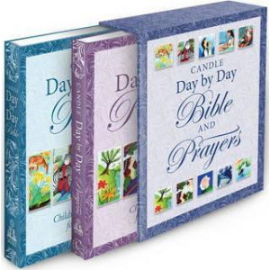 Candle Day by Day Bible and Prayers Gift Set