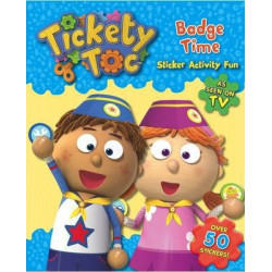 Badge Time Sticker & Activity Book