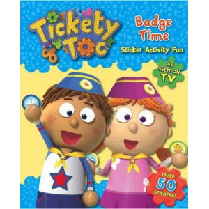 Badge Time Sticker & Activity Book