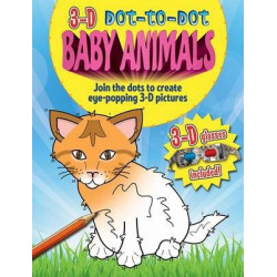 3-d Dot-to-dot: Baby Animals