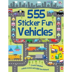 555 Sticker Fun Vehicles