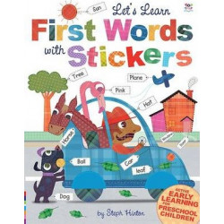 Let's Learn First Words with Stickers