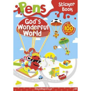 Pens Sticker Book: God's Wonderful World