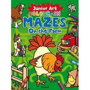 Colour-In Mazes on the Farm