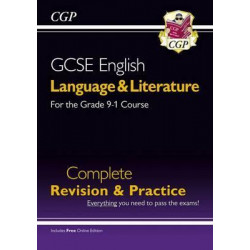 Grade 9-1 GCSE English Language and Literature Complete Revision & Practice (with Online Edn)