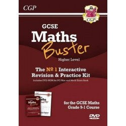 MathsBuster: GCSE Maths Interactive Revision (Grade 9-1 Course) Higher - DVD&Exam Practice Pack