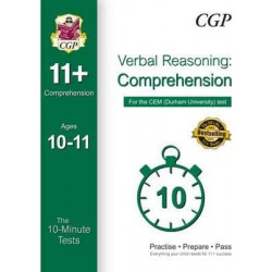 10-Minute Tests for 11+ Comprehension (Ages 10-11) - CEM Test