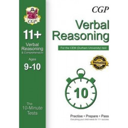 10-Minute Tests for 11+ Verbal Reasoning (Ages 9-10) - CEM Test