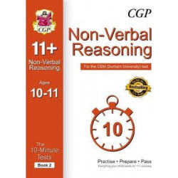 10-Minute Tests for 11+ Non-Verbal Reasoning Ages 10-11 (Book 2) - CEM Test