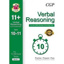 10-Minute Tests for 11+ Verbal Reasoning Ages 10-11 (Book 2) - CEM Test