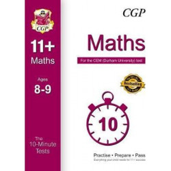 10-Minute Tests for 11+ Maths Ages 8-9 - CEM Test