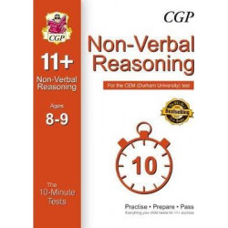10-Minute Tests for 11+ Non-Verbal Reasoning Ages 8-9 - CEM Test