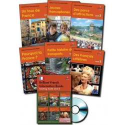 Brilliant French Information Books pack - Level 3