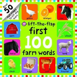Lift-the-Flap First 100 Farm Words
